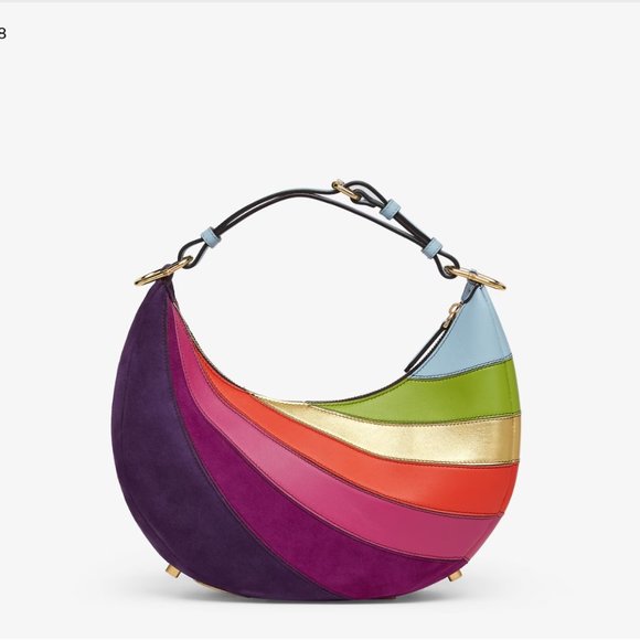 RARE Fendi Rainbow Small Shoulder Bag - Picture 3 of 17